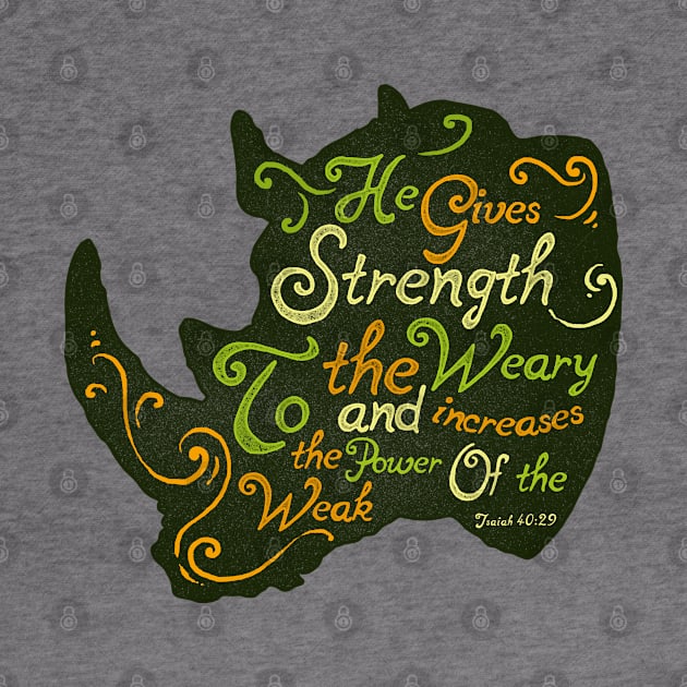 Motivation Quotes-he gives streight the weary by GreekTavern